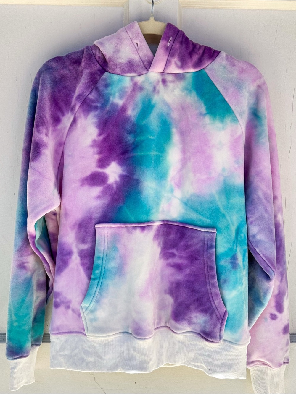 💜Tie-Dye Velvet Hoodie